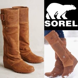 LIKE NEW! Sorel | Toronto Tall Winter Wedge Boots